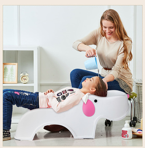 儿童洗头椅可坐躺