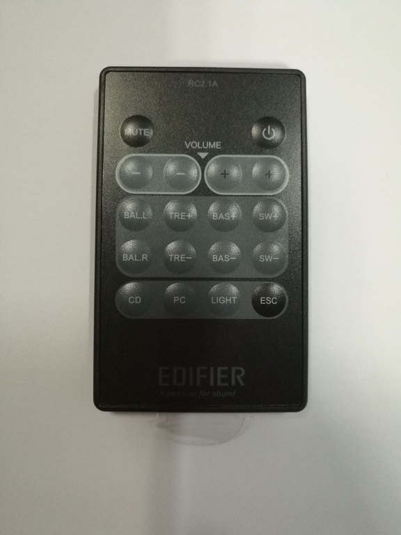 edifier/漫步者 s2.1全新遥控器