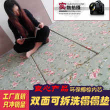 榻榻米地垫定做椰棕垫子踏踏米床垫地台定制飘窗塔塔米垫订做双面