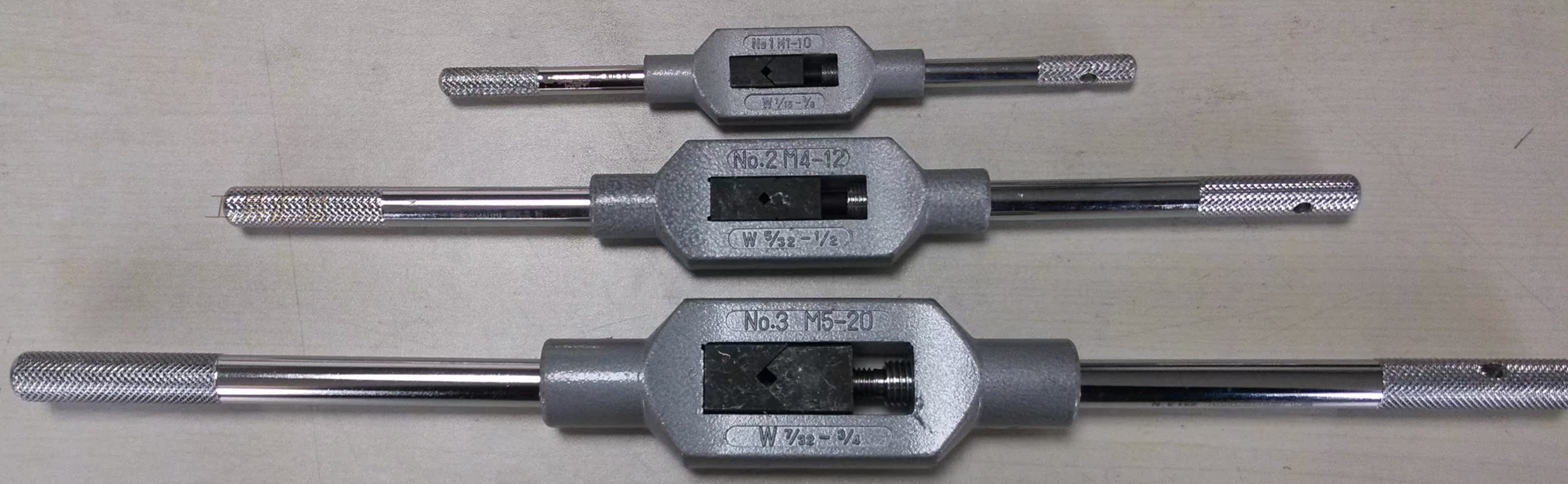 丝锥扳手丝攻扳手铰手 攻丝锥绞手no1m1-10/no2m4-12/no3m5-20价