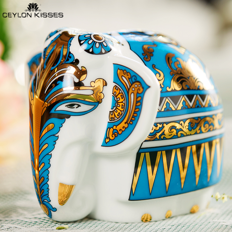 锡兰之吻Ceylon Kisses锡兰红茶原装进口高端瓷象礼盒茶叶