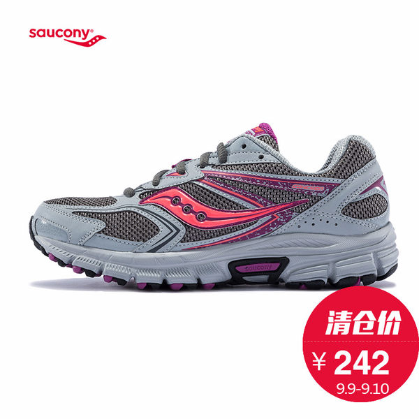 saucony圣康尼COHESION越野缓震跑鞋休闲运动鞋 女子跑步鞋S15268