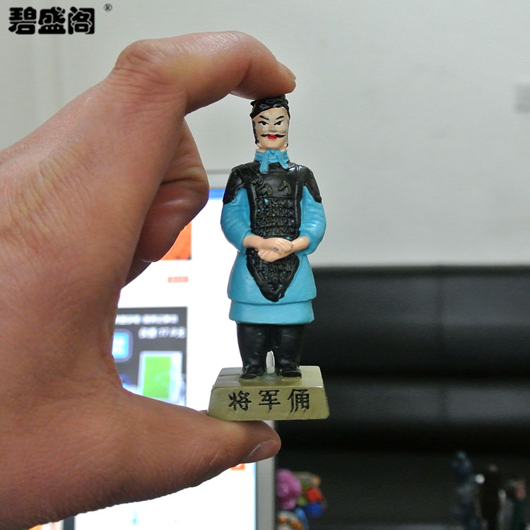 中国特色 西安旅游纪念品 兵马俑工艺品摆件出国礼品送朋友送小孩