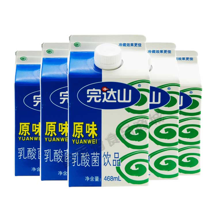 完达山不添加蔗糖无糖酸奶乳酸菌饮料饮品12盒装