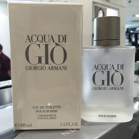 阿玛尼acqua di gio寄情水男士淡香水edt50ml 专柜折扣