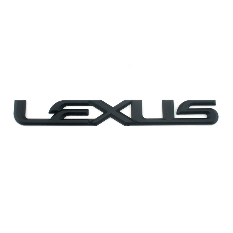 火鸟驿站雷克萨斯lexus车标 英文车尾标 电镀黑色字母