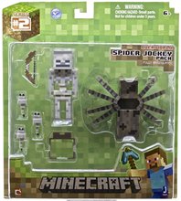 世界模型Minecraft 积木人3寸可动人偶公仔玩具