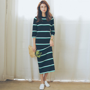 秋冬打底针织连衣裙