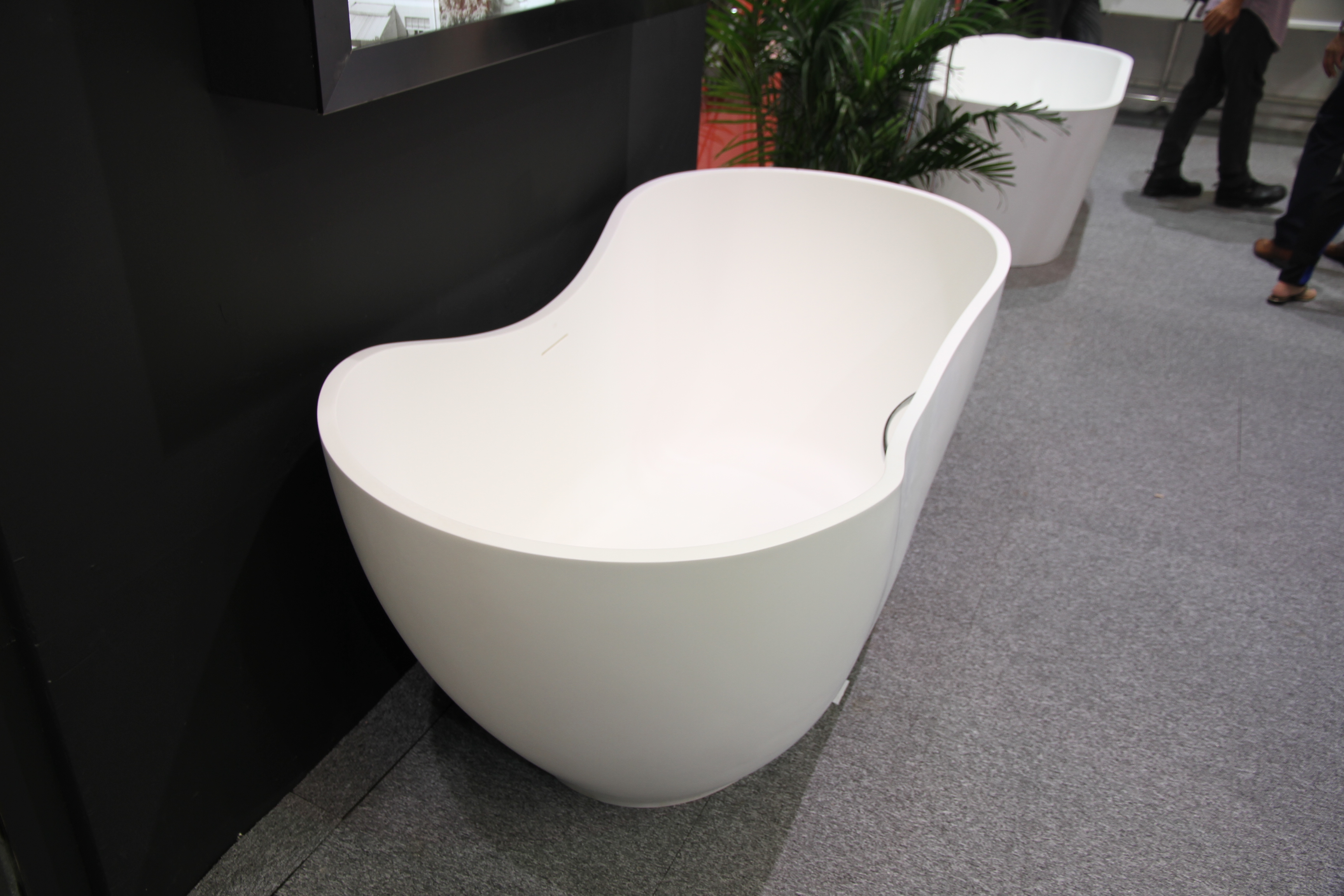 pg11680人造石独立浴缸l1650*w800*h725