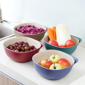 创意双层沥水篮洗菜盆