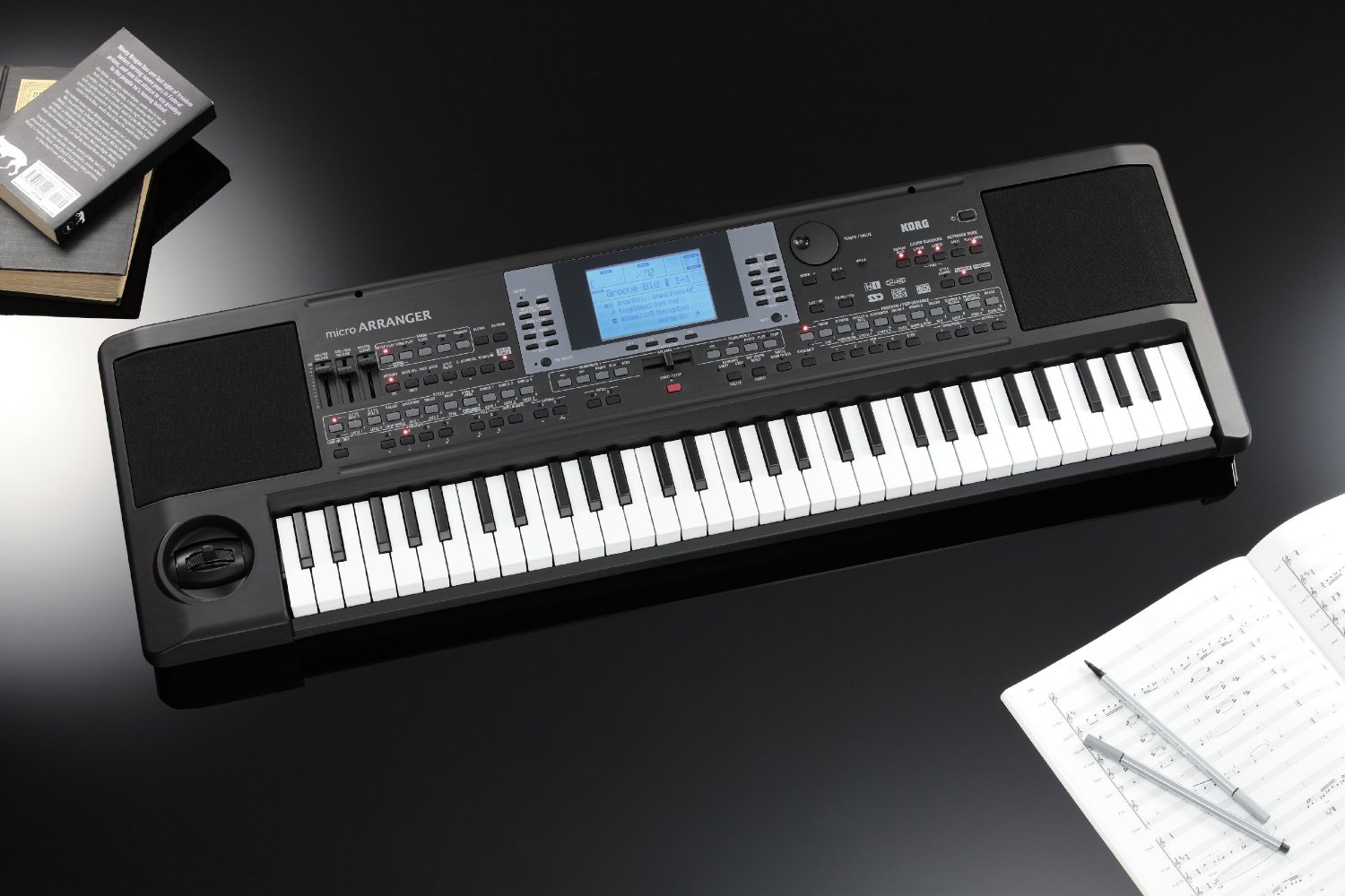 全新korg microarranger 专业 编曲键盘 mini pa50 带包 踏板