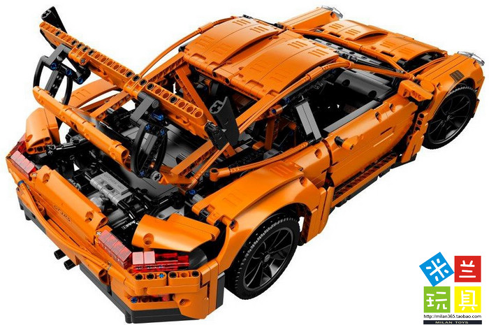 正品lego乐高积木 保时捷911 gt3 rs 42056 科技限量版 2016新品