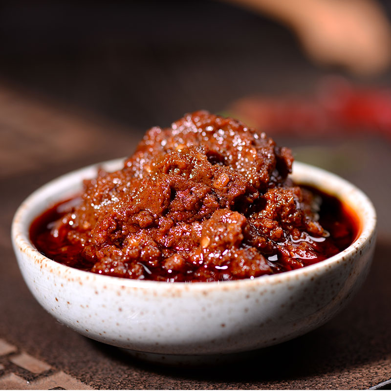 云南特产 酱丰园香辣酱桶装拌饭酱意大利面酱下饭菜酱拌面酱900克