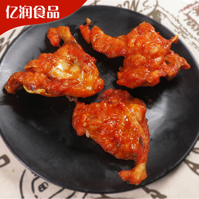 南洋连心脆 奥尔良味调理鸡锁骨鸡胸骨油炸鸡骨头鸡叉骨半成品1kg