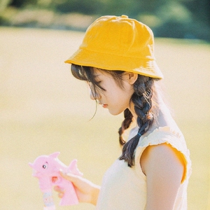 日系文艺樱桃小丸子软妹帽子