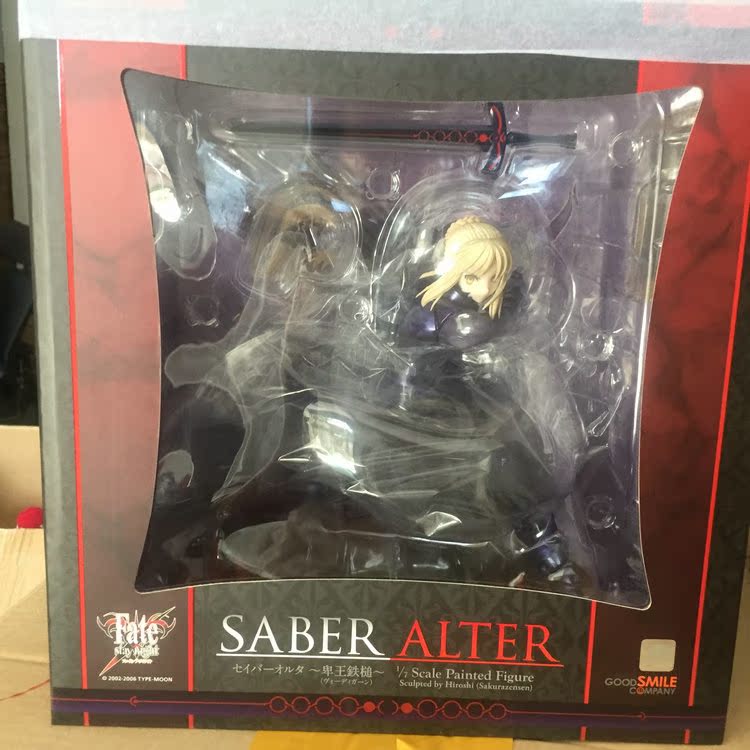 【艾动漫】gsc fate staynight 卑王 铁槌 saber 手办景品模型
