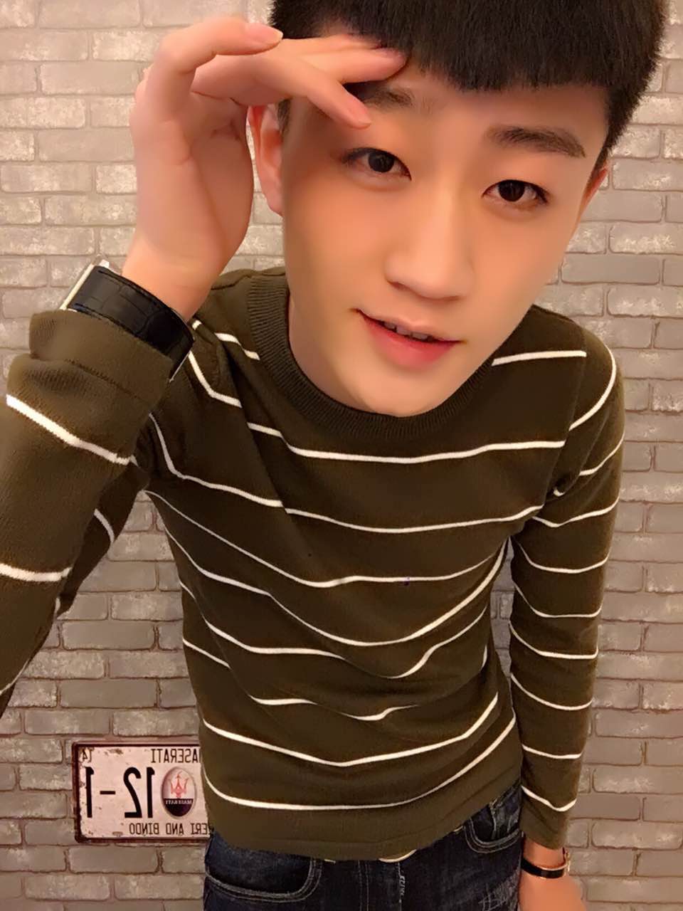 正品[韩版 毛衣 男 潮]韩版毛衣男潮版圆领评测