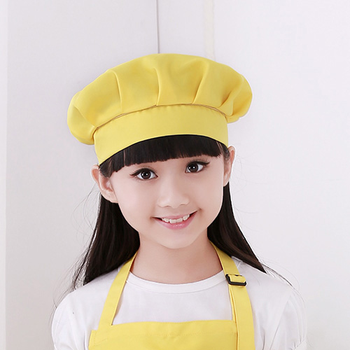 幼儿园小孩宝贝厨师服儿童画画加厚围裙袖套帽子套装logo广告