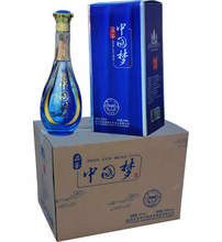 298送礼袋 42度浓香型白酒中国梦窖藏扫码 包邮 6瓶500ml整箱108元