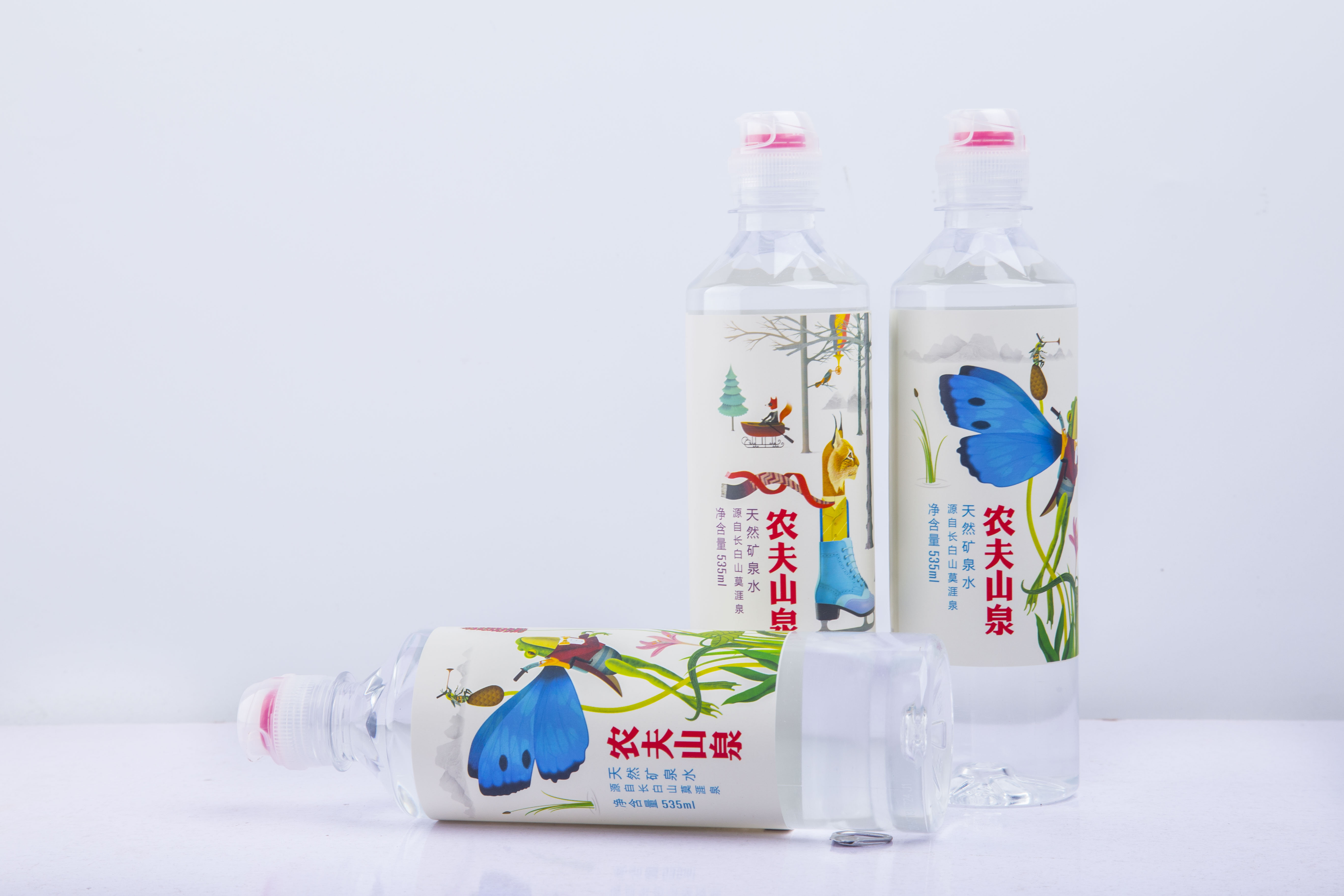 农夫山泉535ml*24瓶装天然矿泉水长白山莫涯泉学生水江浙沪皖包邮