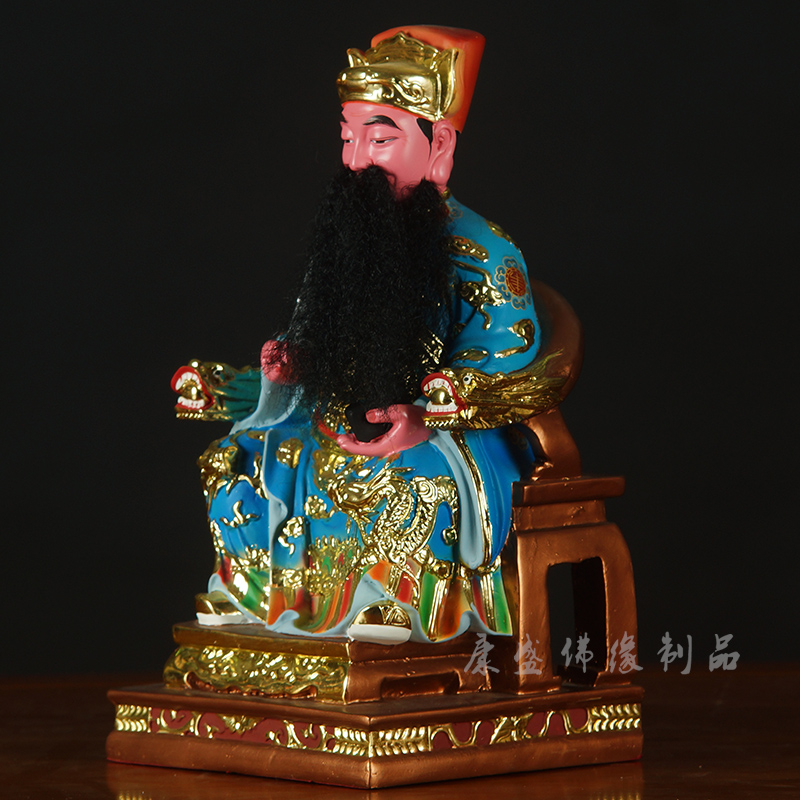鲁班先师像树脂神像木匠土木工程师泥瓦工匠巧圣祖师爷佛像摆件