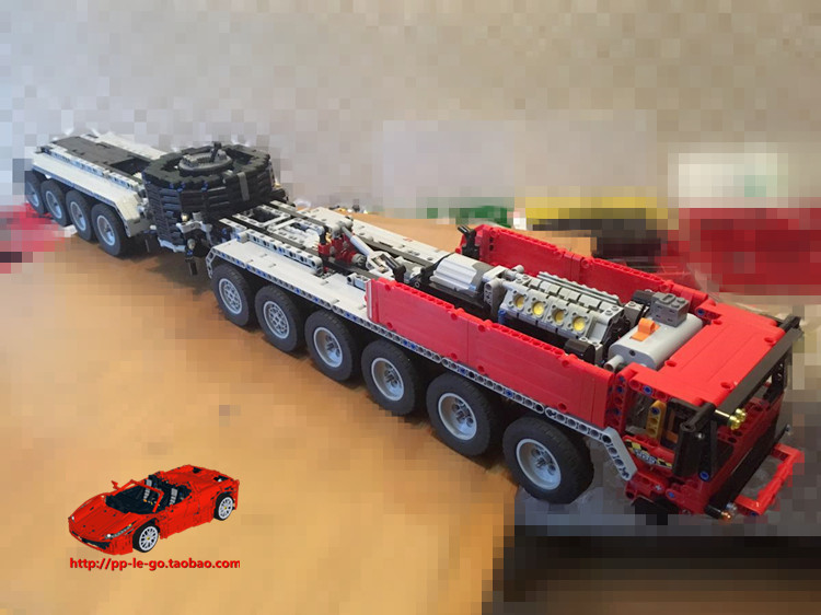 正品[乐高积木遥控吊车]乐高积木吊车视频评测 乐高积木图片_惠惠购物