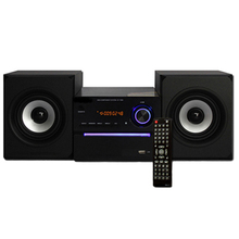 台式CD机USB收音K歌定时高档胎教音箱木 HIFI迷你DVD组合音响套装