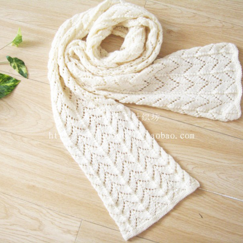 正品[编织 手工围巾]手工编织围巾款式评测 羊绒