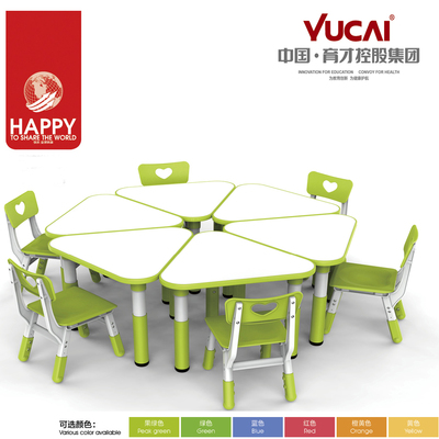 厂家直销学校中小学生课桌椅辅导培训桌美术桌