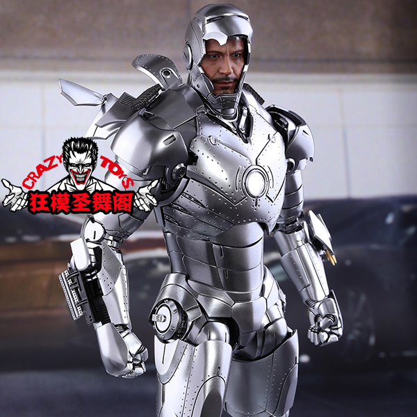 【狂模圣舞阁】ht hottoys钢铁侠mk2 1/6压铸合金iron man 接单