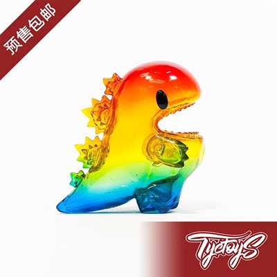 【tyctoys】unbox industries x ziqi - 七彩 彩虹 恐龙 dino