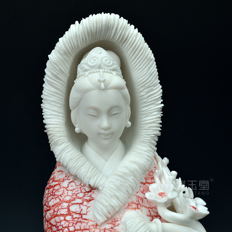 戴玉堂 柯宏荣,陈桂玉大师白瓷雕塑艺术收藏品/赏梅 限量300件