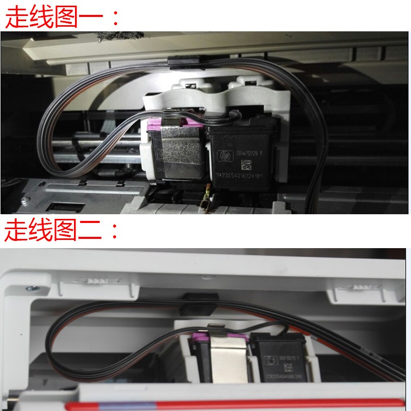 适用惠普 803 墨盒 1111 1112 2131 2132 连供系统打印机墨盒