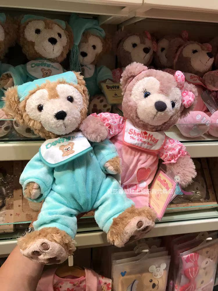 香港迪士尼代购duffy达菲熊雪莉玫baby宝宝卡通可爱毛绒公仔正品
