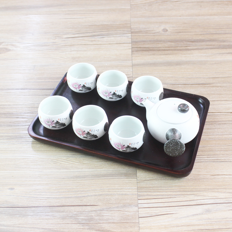 包邮木质托盘长方形 茶具水杯茶托早餐盘 木制茶盘酒店实木托盘