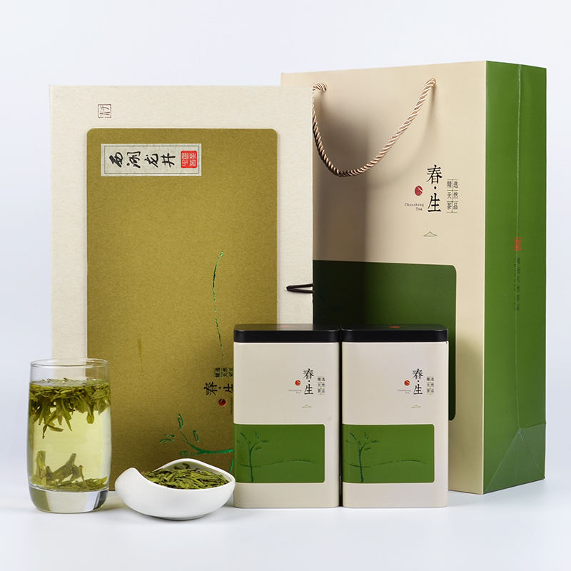 西湖龙井2016新茶叶 雨前绿茶 春茶高档礼盒装 浓香型 茶农直销