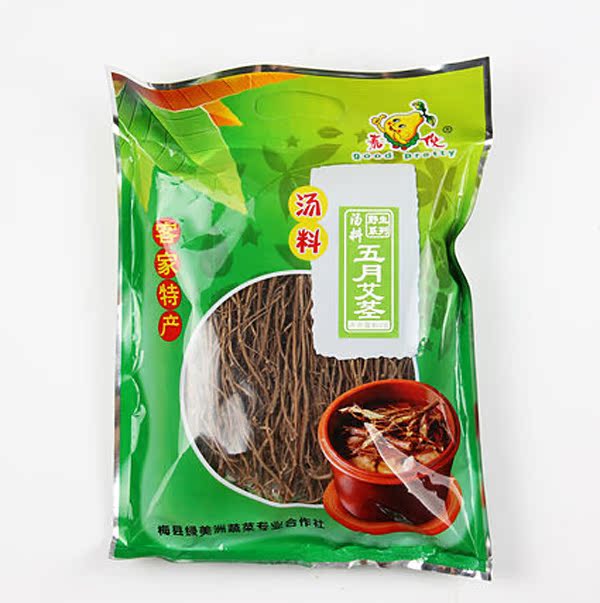 广东梅州  客家特产  嘉俊 五月艾茎150g  干货  汤料  地方特产