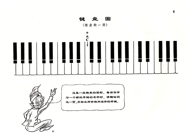 正版约翰汤普森简易钢琴教程1 小汤1 初学入门基础教程 钢琴教材书籍