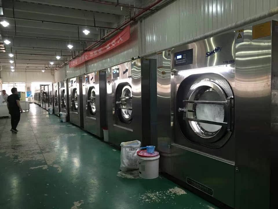 厂家供应 大型洗衣房洗衣设备 宾馆用全自动 全悬浮洗