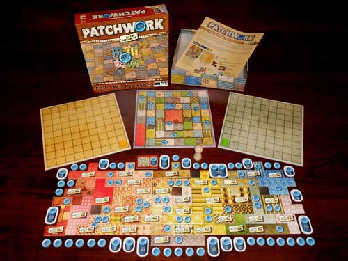 帝企鹅桌游 中文正版 拼布艺术 patchwork 现货 包邮