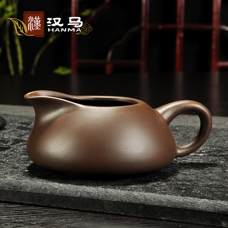 正品宜兴紫砂公道杯 陶瓷功夫大号茶海 红茶普洱分茶器茶具道配件