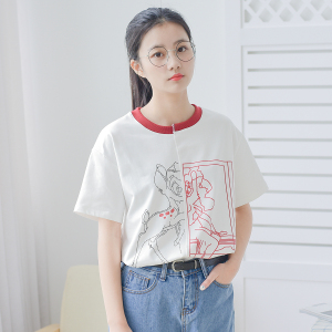 学生宽松短袖上衣