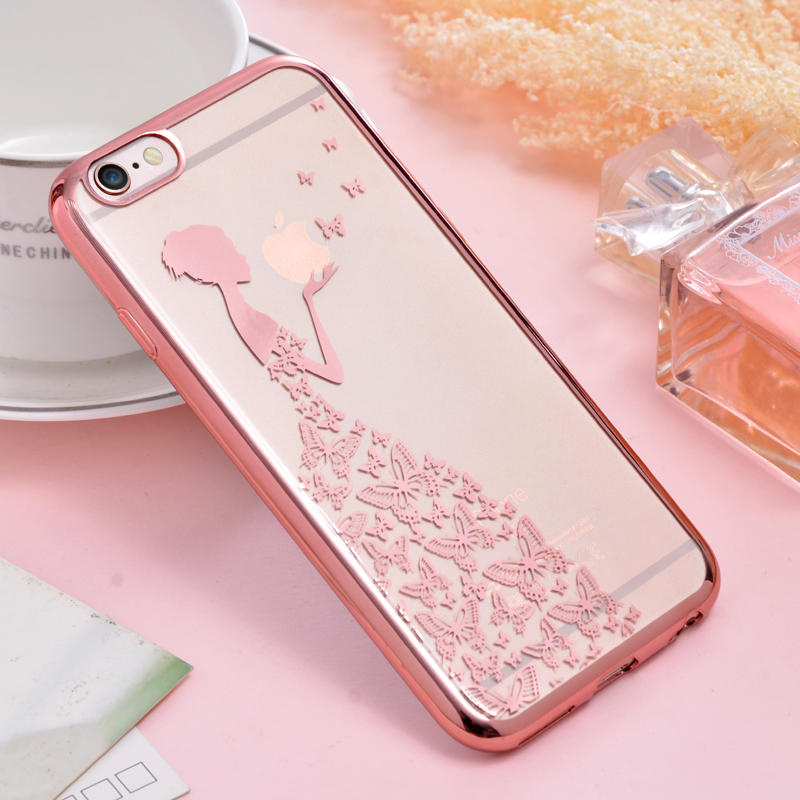 iphone6手机壳p苹果6plus大气6s新款卡通防摔