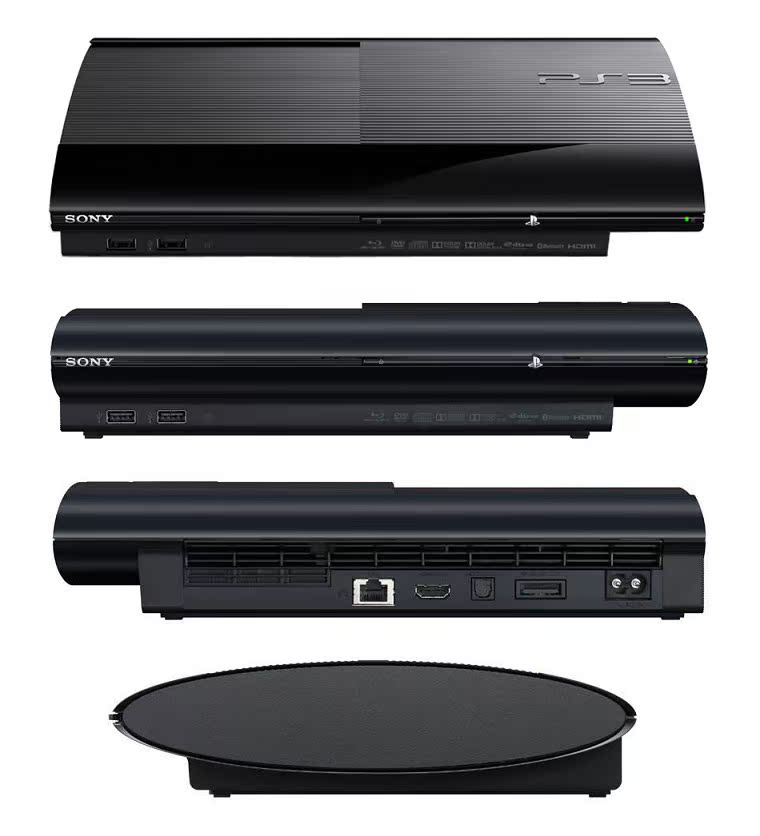 全新索尼/sony ps3游戏机 e3完美破解4211 超薄 ps4k型 12g/500g