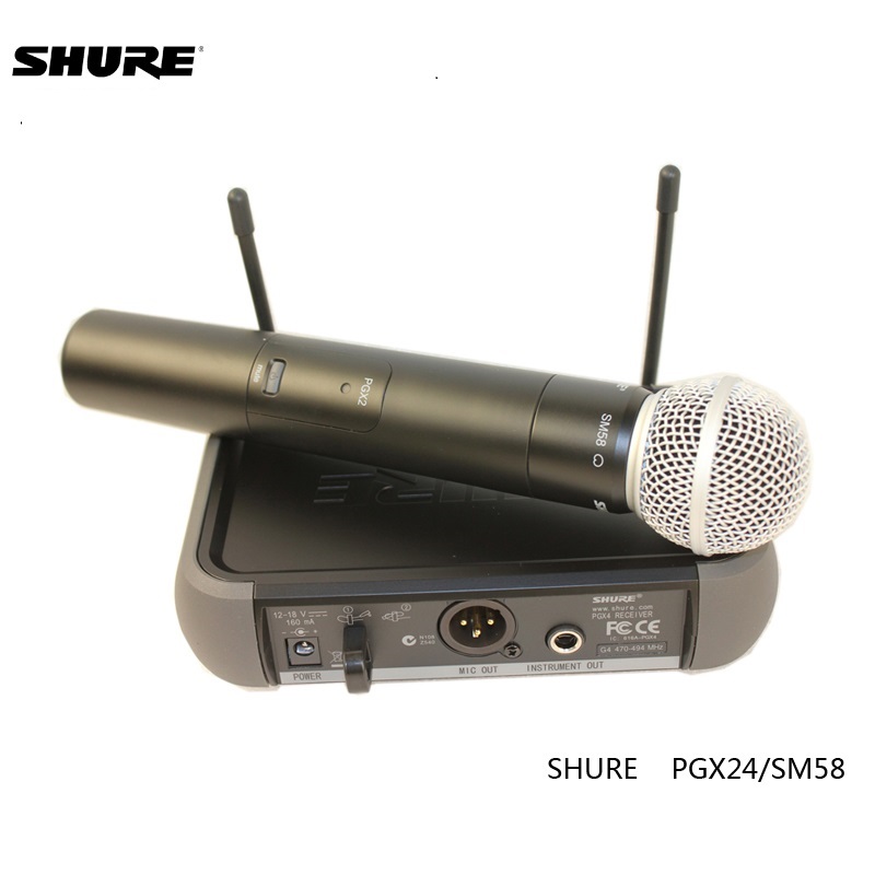 shure/舒尔 pgx24/sm58 pgx24/pg58 pgx24/beta58a 无线会议话筒