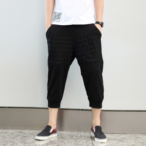 青年休闲七分裤 