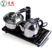 烧水壶四合一触摸式快速炉 功夫茶具配件 自动抽水器电磁炉消毒锅