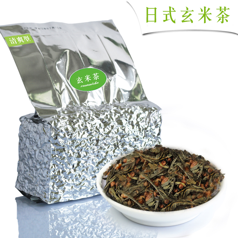 圣荃茶叶 日式玄米茶 奶茶茶叶原料批发 奶茶饮品店餐厅专用