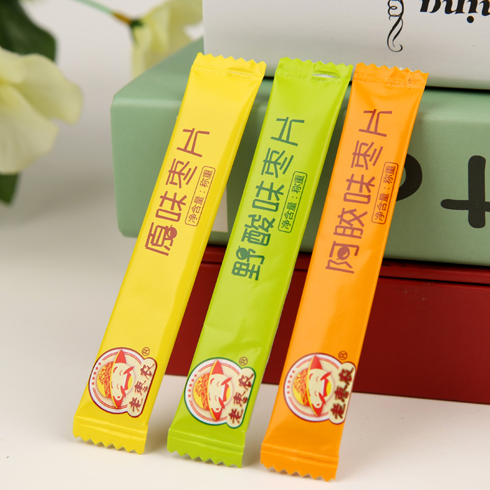 老枣农河南特产新郑红枣片儿童零食无核 阿胶野酸原味660克三口味