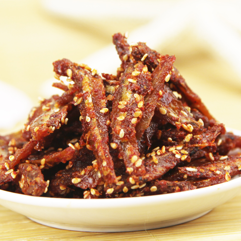 特产海南 昌茂香辣小银鱼 毛毛鱼 零食小鱼鱼干